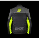 Kurtka SHOT SOFTSHELL LITE BLACK_NEON_YELLOW XL