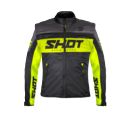 Kurtka SHOT SOFTSHELL LITE BLACK_NEON_YELLOW 3XL