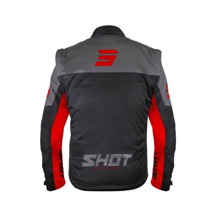 Kurtka SHOT SOFTSHELL LITE BLACK_RED S