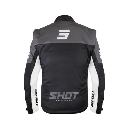 Kurtka SHOT SOFTSHELL LITE BLACK_WHITE L