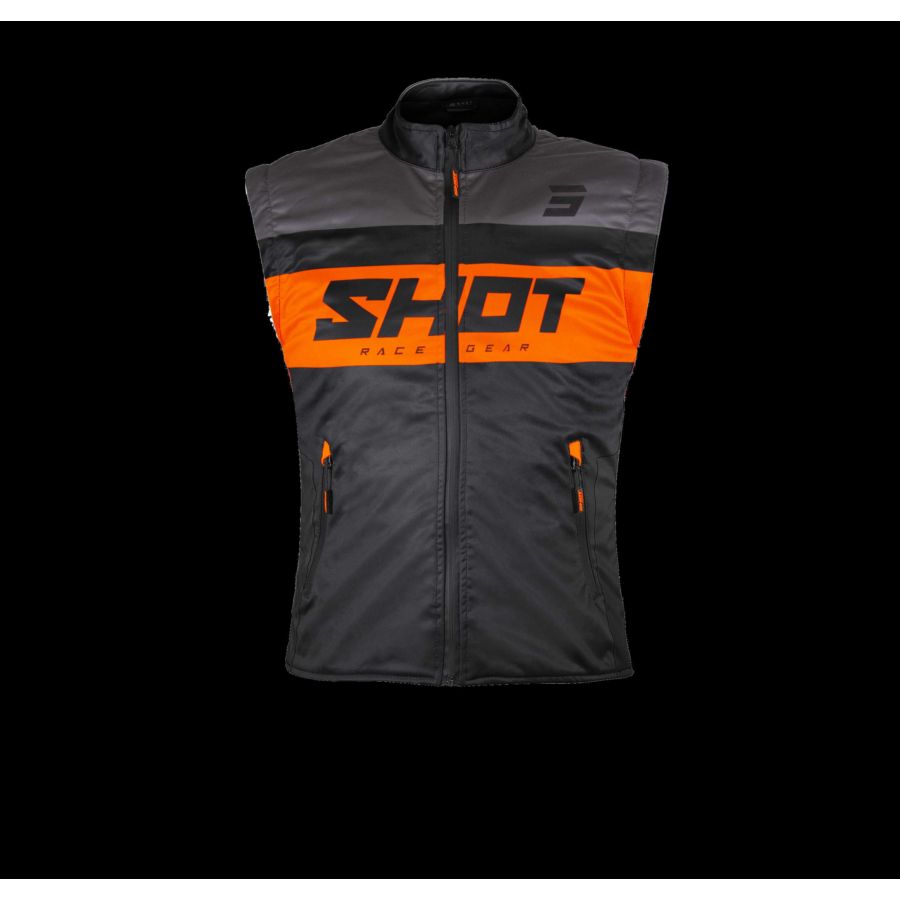 Bodywarmer SHOT BODYWARMER LITE BLACK_ORANGE M