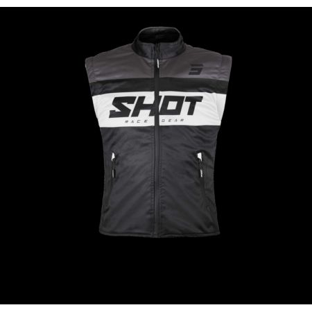 Bodywarmer SHOT BODYWARMER LITE BLACK_WHITE S