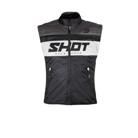 Bodywarmer SHOT BODYWARMER LITE BLACK_WHITE 3XL