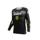 Bluza SHOT AEROLITE HVA 26 BLACK_GREY XL