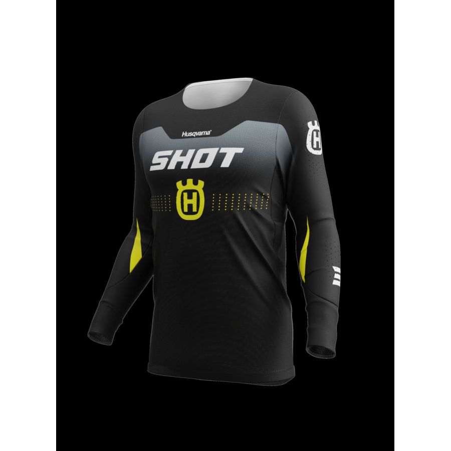 Bluza SHOT AEROLITE HVA 26 BLACK_GREY 2XL