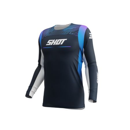 Bluza SHOT CONTACT KID APEX BLUE 8-9