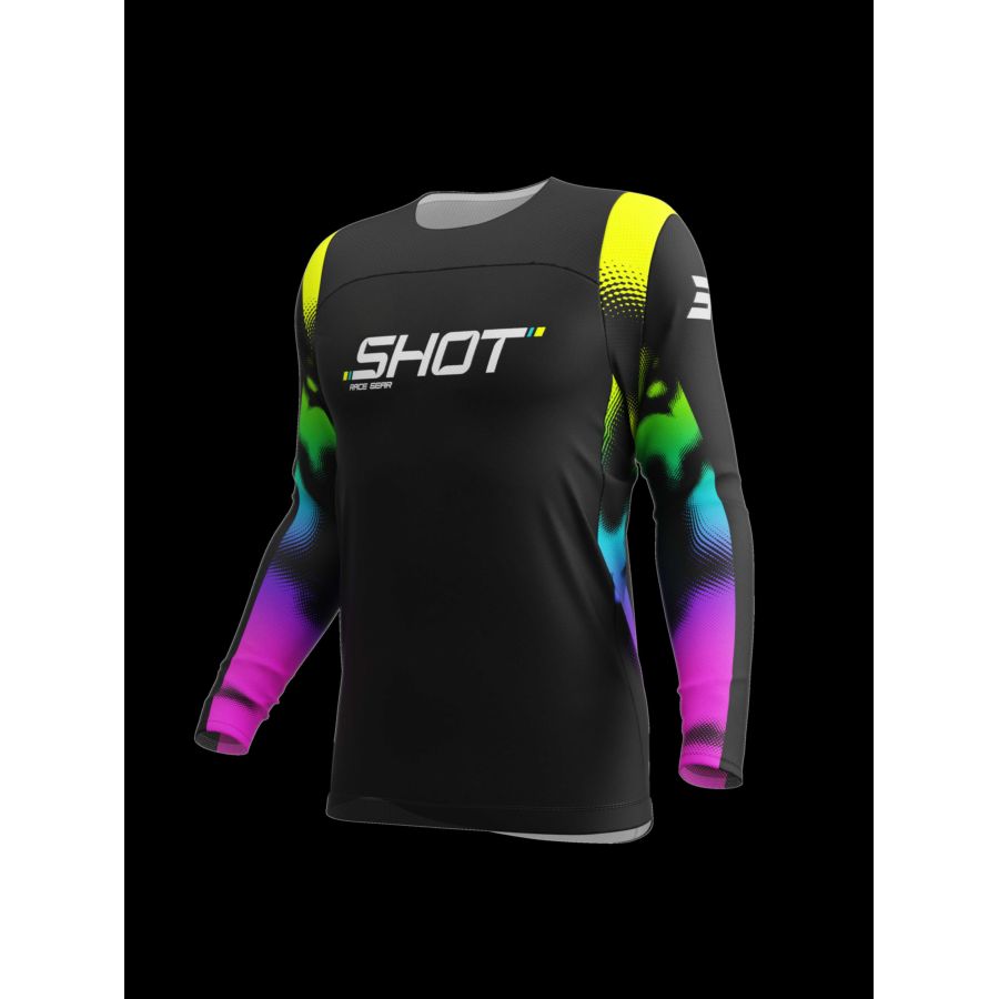 Bluza SHOT CONTACT KID NITRO BLACK 12-13