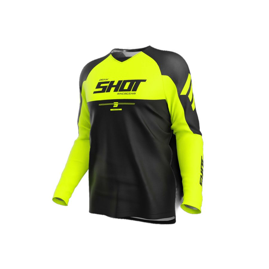 Bluza SHOT DRAW PRIVATE NEON_YELLOW M