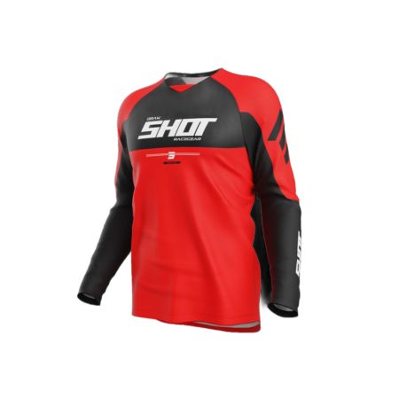 Bluza SHOT DRAW PRIVATE RED L
