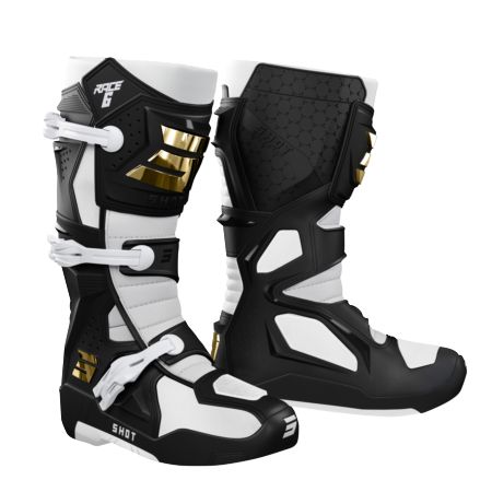 Buty SHOT RACE 6 BLACK_WHITE_GOLD 39