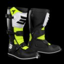 Buty SHOT RACE 2 KID BLACK_WHITE_NEON_YELLOW 30