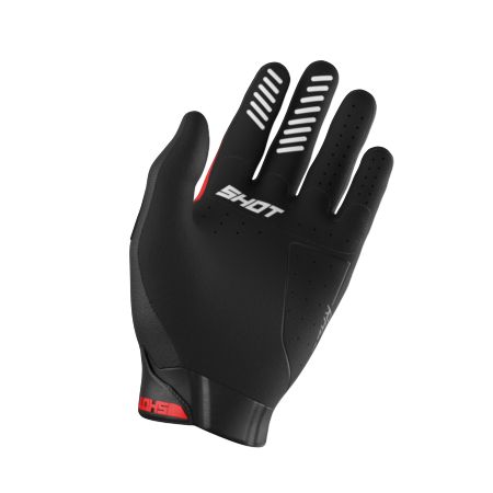 Rękawiczki SHOT RACE EVO RED 10