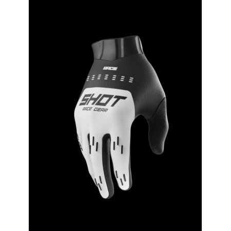 Rękawiczki SHOT RACE KID EVO WHITE 10-11