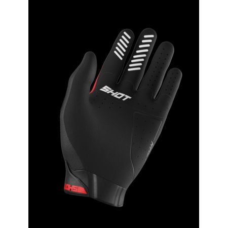 Rękawiczki SHOT RACE KID EVO RED 6-7