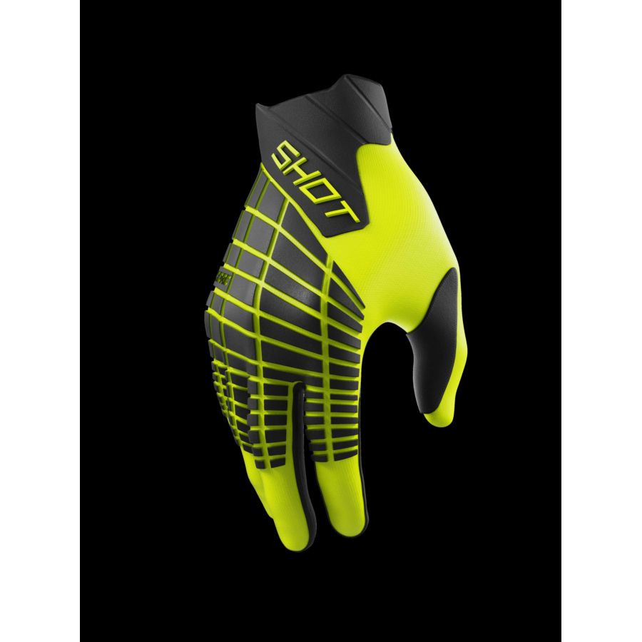 Rękawiczki SHOT CORE MAX NEON_YELLOW 10
