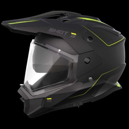 Kask SHOT TREK MAX VISION RALLY BK_NEO_YEL_MAT 2XL