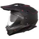 Kask SHOT TREK MAX VISION RALLY BLACK_RED_MATT M