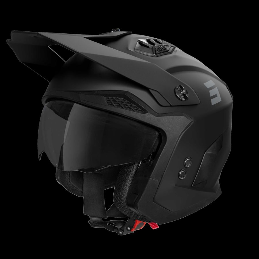 Kask SHOT DROP SOLID BLACK_MATT S
