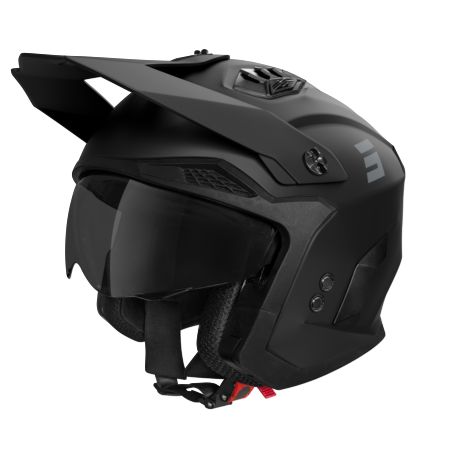 Kask SHOT DROP SOLID BLACK_MATT XL