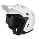 Kask SHOT DROP SOLID WHITE_GLOSSY L