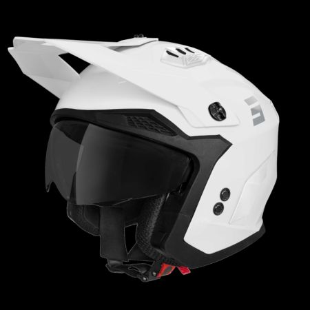 Kask SHOT DROP SOLID WHITE_GLOSSY XL