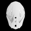Kask SHOT DROP SOLID WHITE_GLOSSY XL