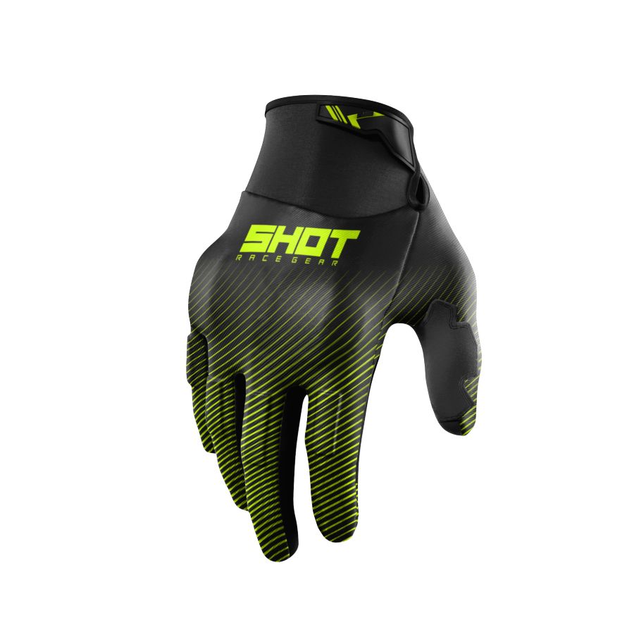 Rękawiczki SHOT DRIFT RIM NEON_YELLOW 11