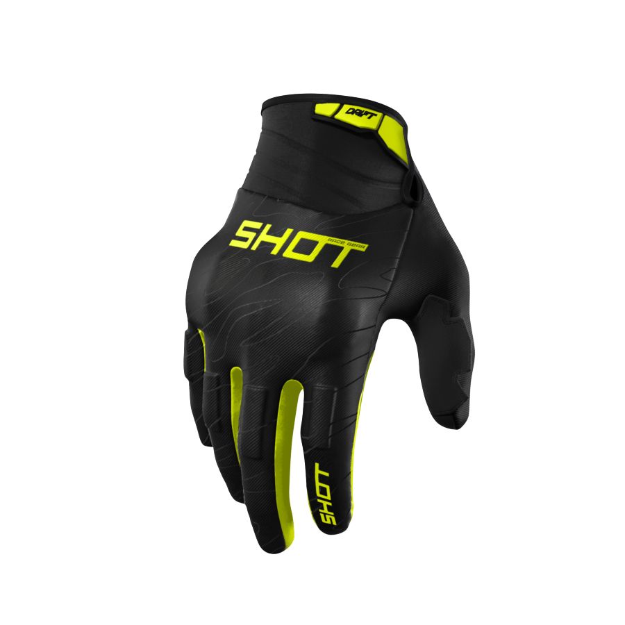 Rękawiczki SHOT DRIFT ONYX NEON_YELLOW 08