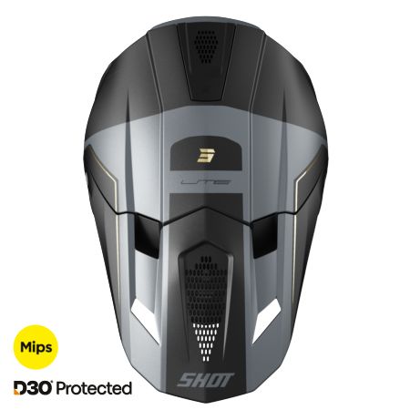 Kask SHOT LITE S10 BLACK_GREY_MATT S