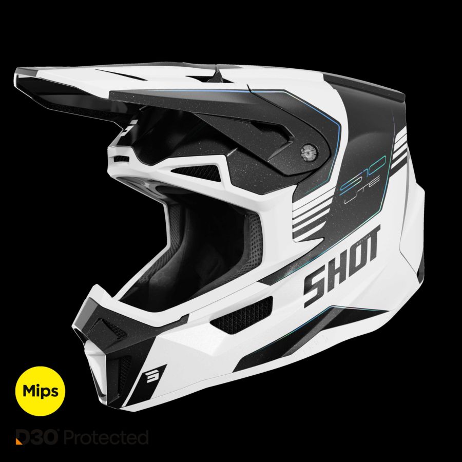 Kask SHOT LITE S10 HOLOGRAPHIC_PEARLY XS
