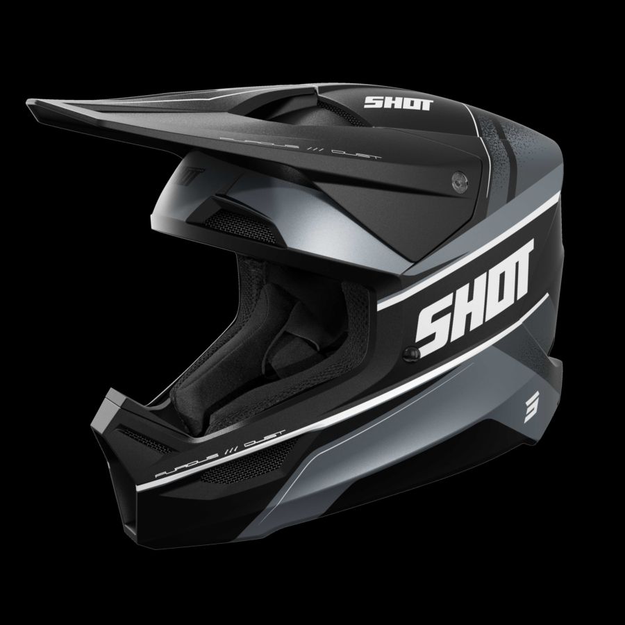 Kask SHOT FURIOUS DUST BLACK_MATT M