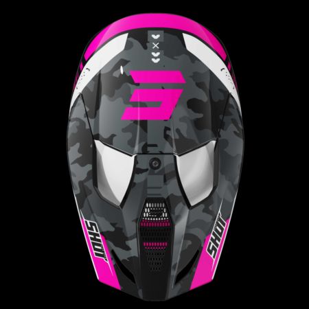 Kask SHOT FURIOUS FLASH PINK_GLOSSY XS