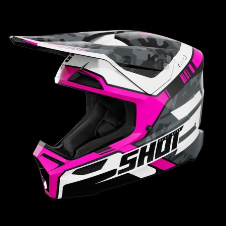 Kask SHOT FURIOUS FLASH PINK_GLOSSY S