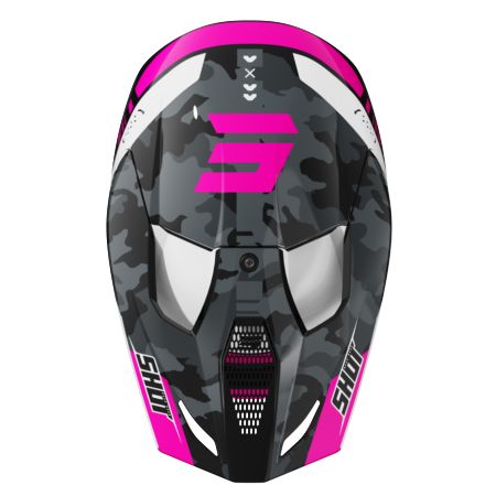 Kask SHOT FURIOUS FLASH PINK_GLOSSY S