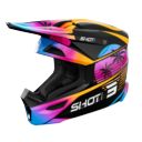 Kask SHOT FURIOUS MIAMI ORANGE_GLOSSY XS