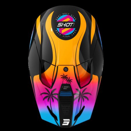 Kask SHOT FURIOUS MIAMI ORANGE_GLOSSY XL