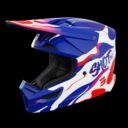 Kask SHOT FURIOUS KID BEAST BLUE_RED_GLOSSY YS
