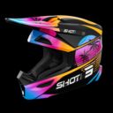 Kask SHOT FURIOUS KID MIAMI ORANGE_GLOSSY YS