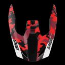Daszek SHOT FURIOUS FLASH RED_GLOSSY