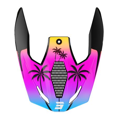 Daszek SHOT FURIOUS KID MIAMI ORANGE_GLOSSY
