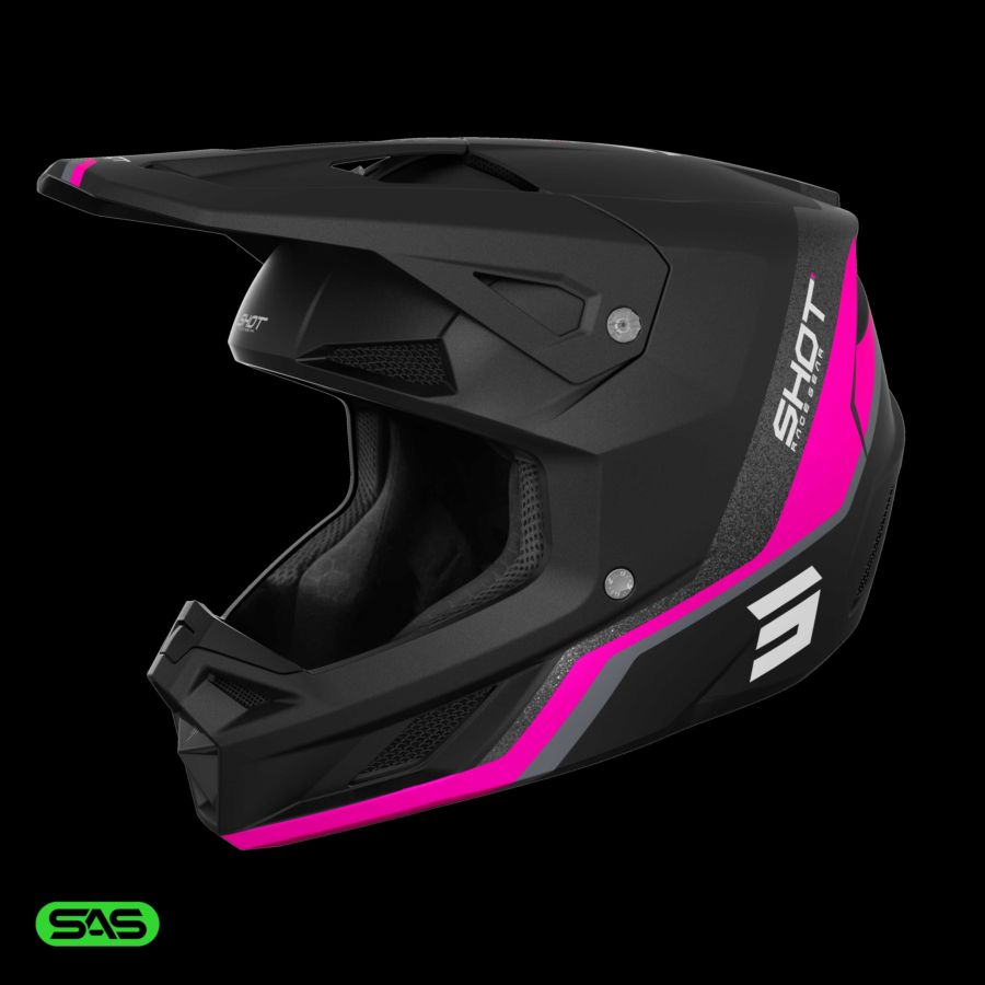 Kask SHOT SPEED ATOMIC PINK_MATT L