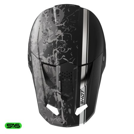 Kask SHOT SPEED BATTLE BLACK_MATT S