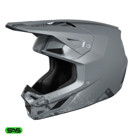 Kask SHOT SPEED BATTLE GREY_MATT M