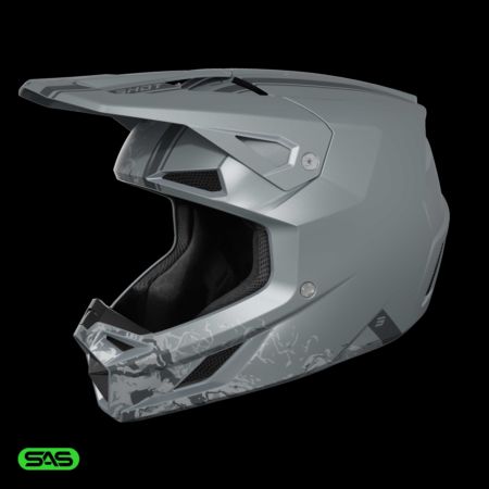 Kask SHOT SPEED BATTLE GREY_MATT L