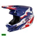 Kask SHOT SPEED BEAST BLUE_RED_PEARLY XL