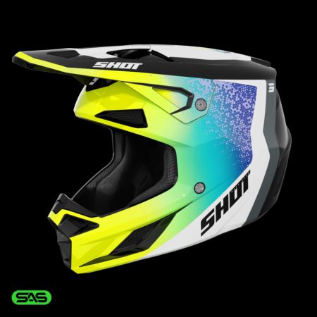 Kask SHOT SPEED HYBRID NEON_YELLOW_GLOSSY M