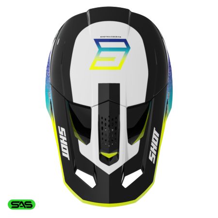 Kask SHOT SPEED HYBRID NEON_YELLOW_GLOSSY XL