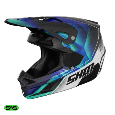 Kask SHOT SPEED OLYMP BLUE_PEARLY S