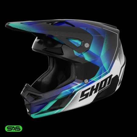Kask SHOT SPEED OLYMP BLUE_PEARLY XL