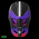 Kask SHOT SPEED OLYMP PURPLE_PEARLY XL